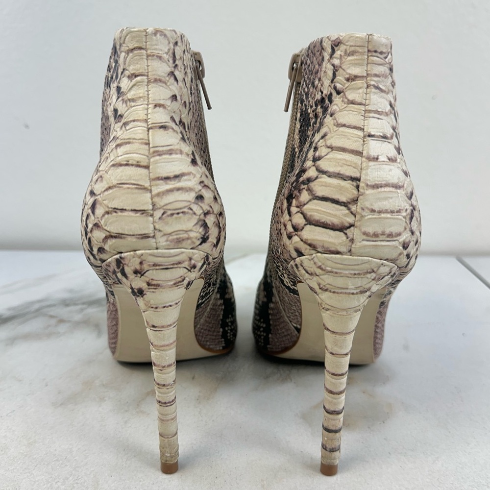 Steve Madden Decoy Snakeskin Python Stiletto Heel… - image 4
